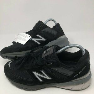 New Balance 990v5 Made in USA Black Silver W990BK5 Women's Size 9.5 2A Shoes NEW